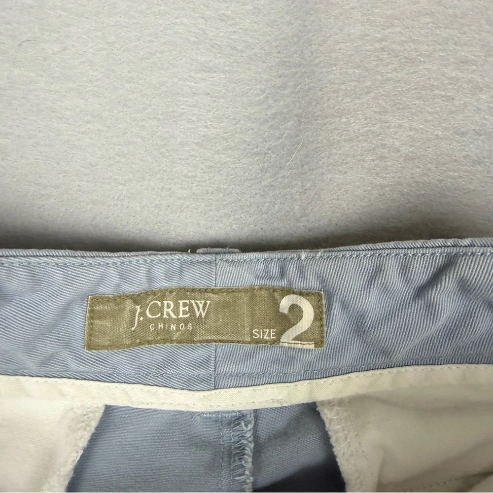 J.Crew Women’s Gray Chino Shorts Size 2 Mid Rise